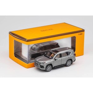 ゲインコーププロダクツ 1/64 Lexus LX600 - (LHD) グレー【KS039-244】ミニカー  返品種別B