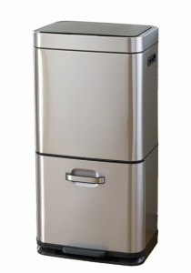 EKO JAPAN ヒマラヤ センサービン（容量：上段 35L 下段 25L・ダークステンレススチール）  EK9339X-GMT-35L+25L返品種別A