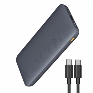 VOLTME(ボルトミー) B3024 出力22.5W USB-C + USB-A 20000mAh 薄型 超大容量 モバイルバッテリー ケーブル付属（ディープブルー）Hyperco