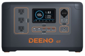 DEENO S1510 ポータブル電源 1036Wh ACコンセント3口USB-C出力搭載DEENO S1500シリーズ[S1510] 返品種別A