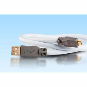 スープラ USB2.0MICROB-3.0 USB2.0ケーブル【A】タイプ⇔【microB】タイプ(3.0m)SUPRA[USB20MICROB30] 返品種別A