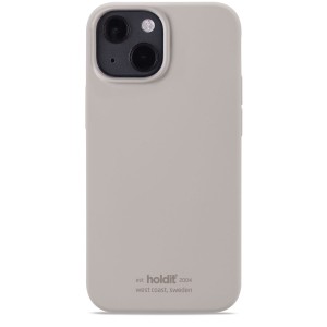 Holdit（ホールディット） 15162 iPhone13mini用　ソフトタッチシリコンケース　（トープ）Holdit[15162T] 返品種別A