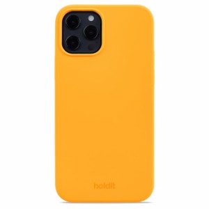 Holdit（ホールディット） iPhone 12 Pro/12用 ソフトタッチシリコーンケース(オレンジジュース) Holdit 15742(HOLDIT)返品種別A