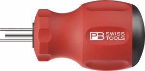 PBスイスツールズ スイスグリップスタビー付タイヤバルブドライバー PB 8197.V-10返品種別B