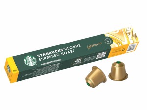 ネスレ NSPSBE03 ネスプレッソ専用カプセル　スタバ　ブロンド エスプレッソ【10杯分】STARBUCKS BLONDE ESPRESSO[NSPSBE03] 返品種別B