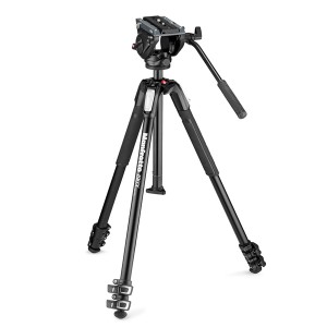 マンフロット MVK500190X3 MVH500AHビデオ雲台＋MT190X3アルミ三脚Manfrotto[MVK500190X3] 返品種別A