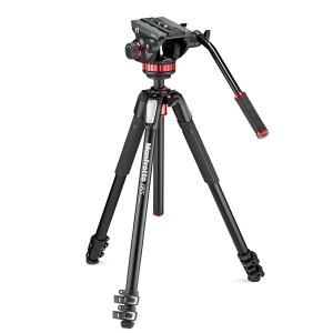 マンフロット MVK502055XPRO3 MVH502AHビデオ雲台＋MT055XPRO3アルミ三脚Manfrotto[MVK502055XPRO3] 返品種別A