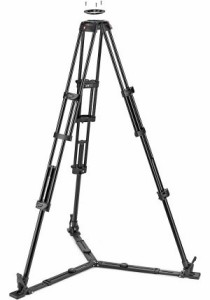 マンフロット MVTTWINGA アルミツインビデオ三脚 グラウンドスプレッダー付属Manfrotto[MVTTWINGA] 返品種別A