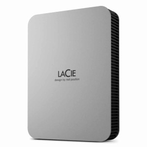 LaCie（ラシー） STLP5000400 LaCie 外付け HDD 5TB ポータブル Mobile Drive USB3.2 USB Type-C×1 3年保証 Toolkit付属 【 Windows Mac