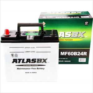 ATLAS BX MF60B24R 国産車用バッテリー【他商品との同時購入不可】MF 60B24R DYNAMIC　POWER[AT60B24R] 返品種別B