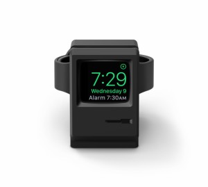 エラゴ EL_WCASTSCW3_BK Apple Watch用 シリコン充電スタンド（ブラック）elago W3 STAND for Apple Watch[ELWCASTSCW3BK] 返品種別A