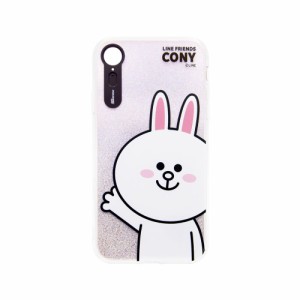 LINE FRIENDS KCL-LBA006 iPhone XR用 LINE FRIENDS LIGHT UP CASE ベーシック（コニー）[KCLLBA006] 返品種別A