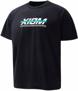 エクシオン TKU-81003 カラーライン Tシャツ（ブラック・サイズ：S）XIOM[TKU81003] 返品種別A