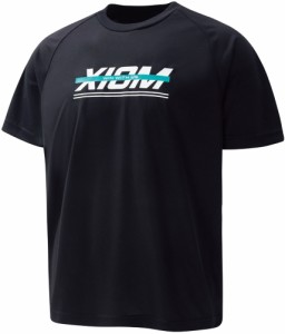 エクシオン TKU-81005 カラーライン Tシャツ（ブラック・サイズ：M）XIOM[TKU81005] 返品種別A