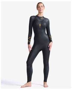 2XU レディース　トライアスロン用ウェットスーツ　Propel P：1ウェットスーツ（BLK-ABN・サイズ：XS）  WW4994C-BLK-ABN-XS返品種別A