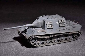 トランペッター 1/72 ドイツ軍 ヤクトティーガー 71口径88mm砲搭載型【07166】プラモデル  返品種別B