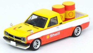 INNO MODELS 1/64 Nissan サニートラック HAKOTORA Pick-Up ”Shell”【IN64-HKT-SHELL】ミニカー  返品種別B