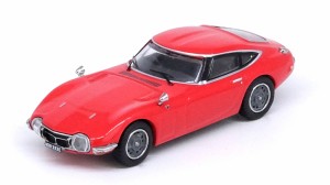 INNO MODELS 1/64 Toyota 2000GT ソーラーレッド【IN64-2000GT-RED】ミニカー  返品種別B