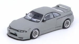 INNO MODELS 1/64 Nissan スカイライン GT-R (R33) Pandem/Rocket Bunny マットセメントグレー【IN64-R33P-CGM】ミニカー  返品種別B