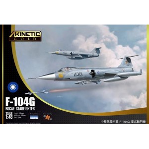 キネティック 1/48 F-104G スターファイター ROCAF (台湾空軍)【KNE48077】プラモデル  返品種別B