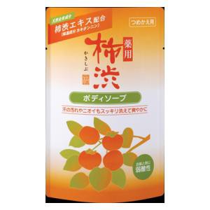 熊野油脂 薬用柿渋ボディソープ つめかえ用 350ml 返品種別A