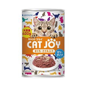 サンメイト CAT JOY まぐろ・ささみ 缶 400g イージーオープン缶返品種別B