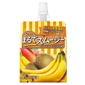 ハウスウェルネスフーズ まるでスムージー バナナ＆フルーツミックス味 150g 返品種別B