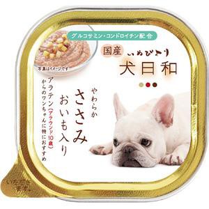 わんわん 犬日和 やわらかささみ おいも入り（アラウンド10歳）100g 返品種別B