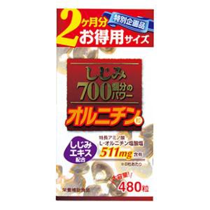 ウエルネスライフサイエンス お徳用しじみ700個分のパワー粒 480粒 返品種別B