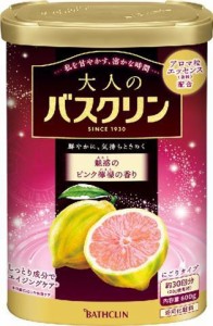 バスクリン 大人のバスクリン 魅惑のピンク檸檬の香り 600g 返品種別A