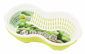 パール金属 食の幸 枝豆の器(ザル・ボウル) 返品種別A