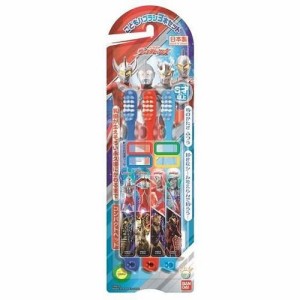 バンダイ こどもハブラシ3本セット ウルトラヒーロー 返品種別A