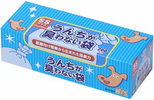 クリロン化成 うんちが臭わない袋 BOS イヌ用 SSサイズ 200枚入 返品種別B