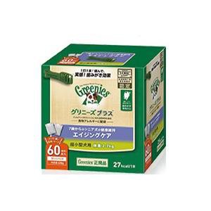 マースジャパンリミテッド グリニーズ プラス エイジングケア 超小型犬 2−7kg 60本 返品種別B