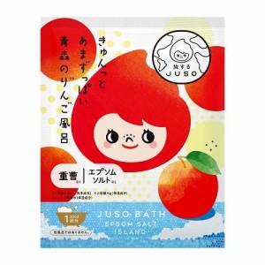 GR JUSO BATH POWDER（重曹バスパウダー） りんご 30g ナクナーレ 旅するJUSOちゃんシリーズ返品種別A