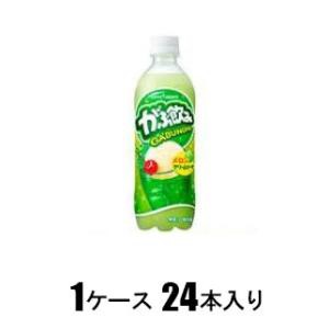 ポッカサッポロ がぶ飲み メロンクリームソーダ 500ml（1ケース24本入） 返品種別B