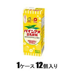 マルサン 豆乳飲料 パインアメ 200ml（1ケース12個入） 返品種別B