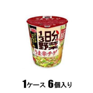 エースコック ヌードルはるさめ 1/3日分の野菜 うま辛チゲ 44g（1ケース6個入） 返品種別B