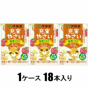 伊藤園 充実やさい 100ml（1ケース18本入） 返品種別B