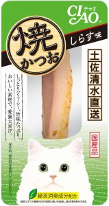 いなばペットフード チャオ 焼かつお しらす味 1本 返品種別B