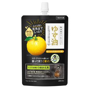 ウテナ ゆず油 無添加オイルミスト（つめかえ用）160ml 返品種別A