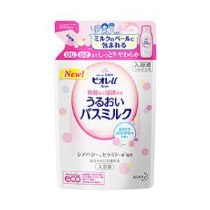 花王 ビオレu 角層まで浸透する うるおいバスミルク ほのかでパウダリーな香り 詰替 480ml ビオレuバスミルクNa返品種別A