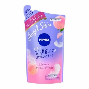 花王 ニベア エンジェルスキン ボディウォッシュ フラワー＆ピーチの香り 詰替 360ml 返品種別A