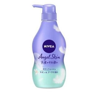 花王 ニベア エンジェルスキン ボディウォッシュ サボン＆ブーケの香り ポンプ 480ml 本体　NIVEA返品種別A