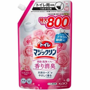 花王 トイレマジックリン消臭洗浄スプレー 香り消臭 エレガントローズの香り つめかえ用 800ml 返品種別A