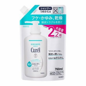 花王 キュレル　シャンプー　つめかえ用大容量　760ml 返品種別A