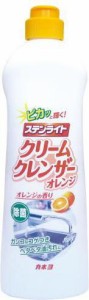 カネヨ石鹸 ステンライトクリームクレンザーオレンジ 400g 返品種別A