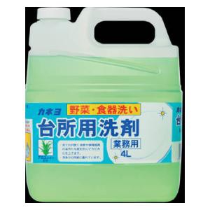 カネヨ石鹸 台所用洗剤 4L 返品種別A