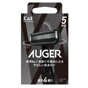 貝印 AUGER 替刃 4個入 返品種別A