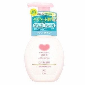 牛乳石鹸共進社 カウブランド 無添加　泡の洗顔料 ポンプ付160mL 返品種別A